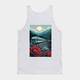 Japanese Train Tank Top